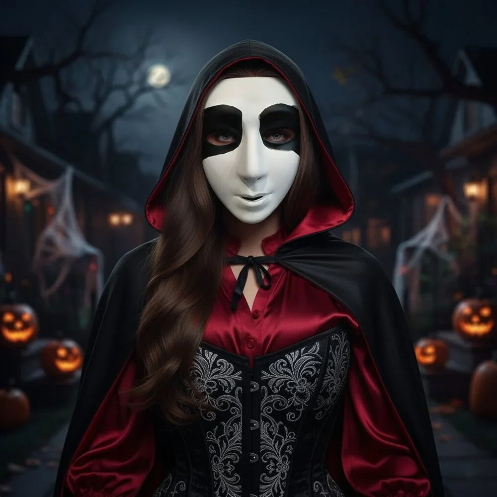 Customized Black and White Mask #3